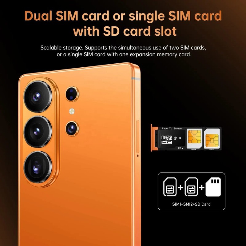 S26 Ultra 7.3in Android 15 Unlocked Dual SIM 22GB RAM 2TB MicroSD gallery