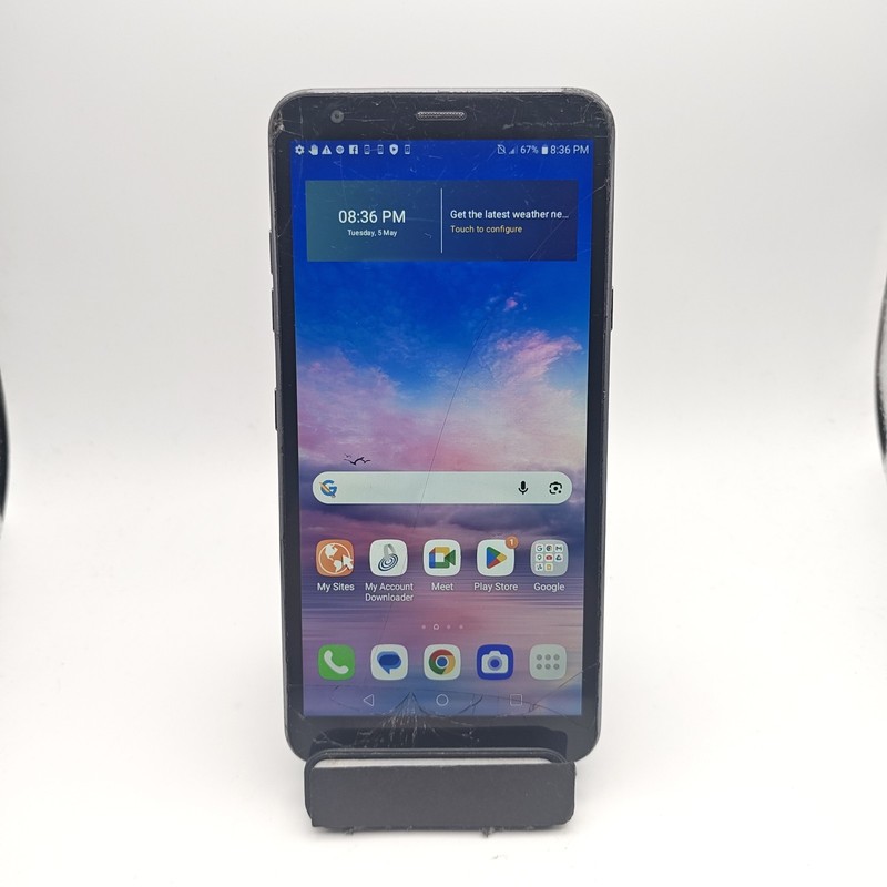 LG Journey LTE L322DL Smartphone (Straight Talk) – 16GB Black – DAMAGED #3455