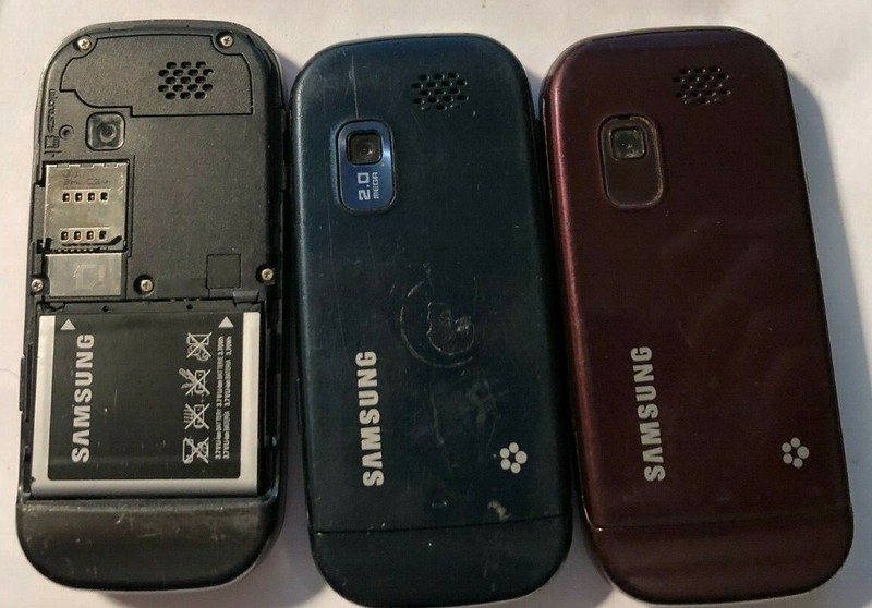 Lot of 3 Samsung SGH T469 Black (T-Mobile) Cell Phone Fast Ship [BROKEN] gallery