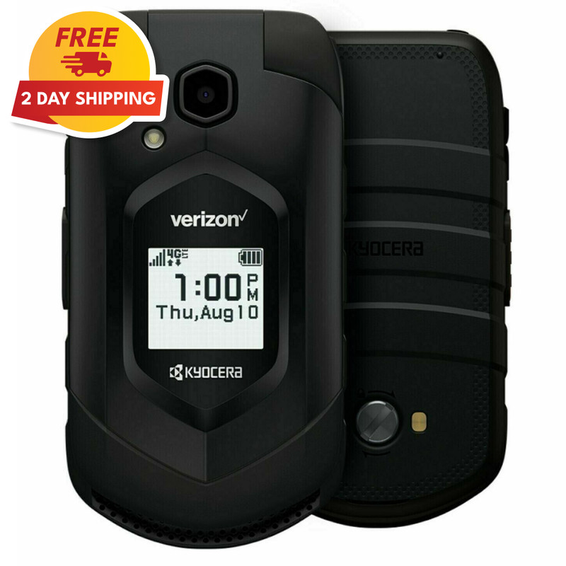 Kyocera DuraXV E4610 Verizon Unlocked Rugged Waterproof PTT Flip Phone