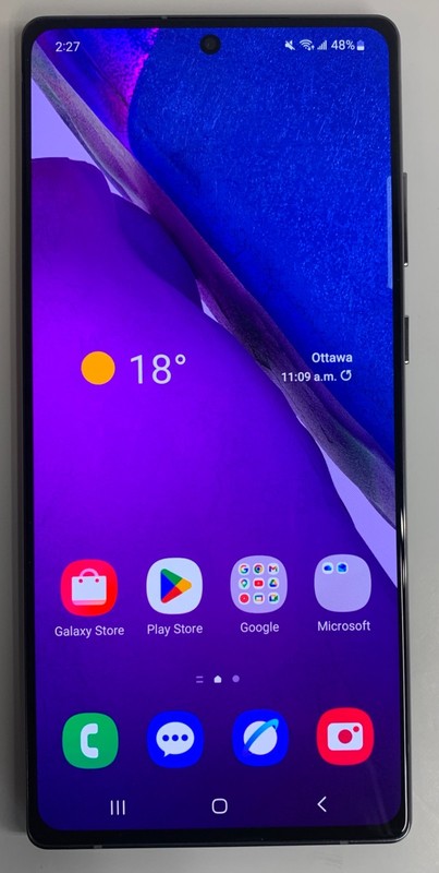 Samsung Galaxy Note 20 N981U 128GB Mystic Gray (Unlocked) Smartphone - Open Box gallery