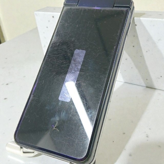 SHARP AQUOS SH-01J Feature Phone Blue Black SIM Free Unlocked Good Condition JP gallery