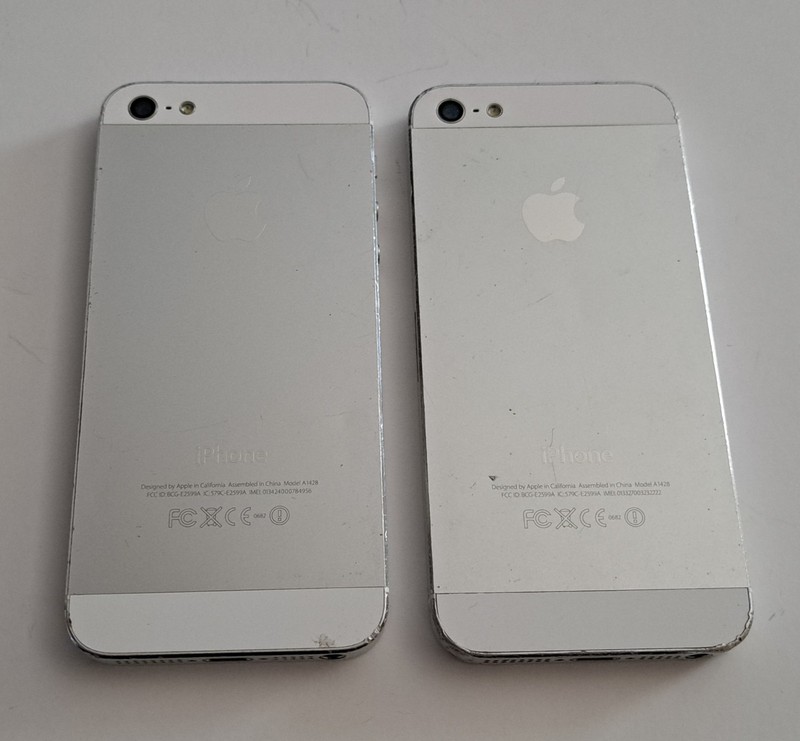 iPhone 5, 32GB White/Silver A1428 Lot Of Two Total! gallery