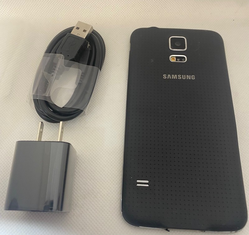 Samsung Galaxy S5 SM-G900 4G LTE GSM Unlocked 16GB Black Very Good PHONE A+US gallery