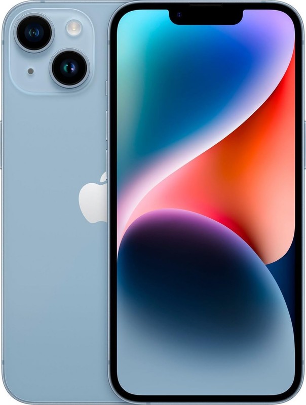 Apple iPhone 14 Blue 128GB A2649 MPVH3LL/A Unlocked Clean ESN Good (AMX)