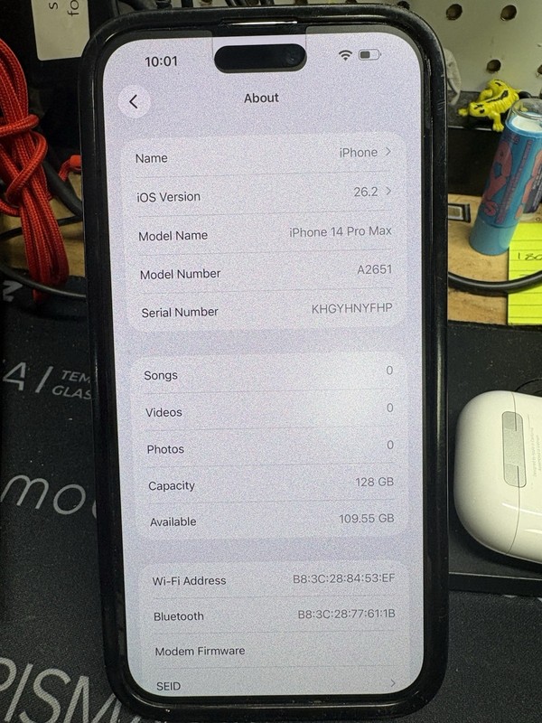 Apple iPhone 14 Pro Max 128GB AT&T Only Deep Purple gallery