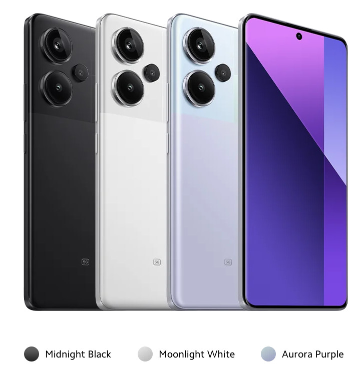 Xiaomi Redmi Note 13 PRO+ PLUS 5G Moonlight White – 8GB RAM – 256GB ROM Unlocked