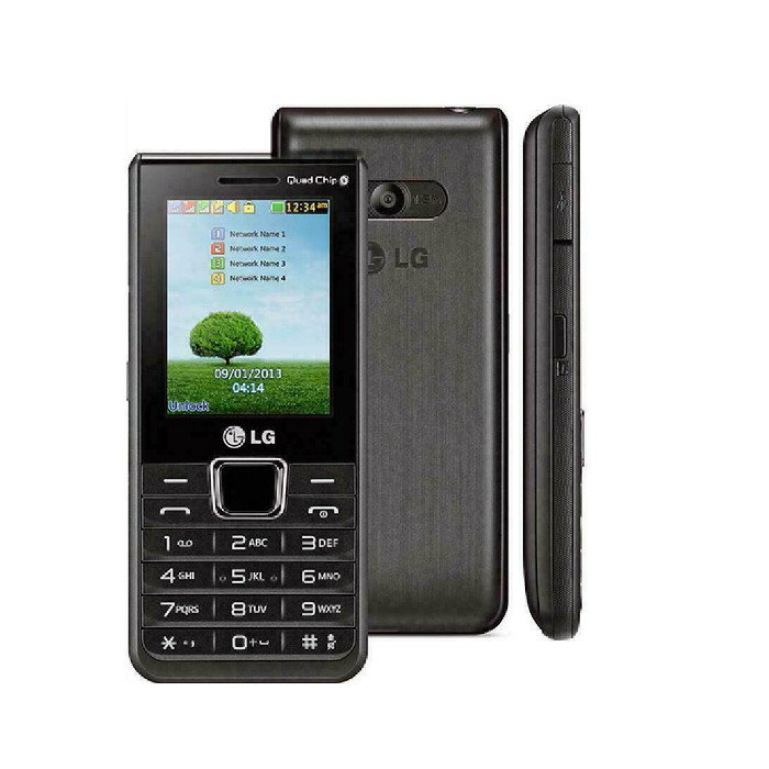 Phone LG A395 Quad SIM Keyboard 2G GSM 850 900 1800 1900 Original