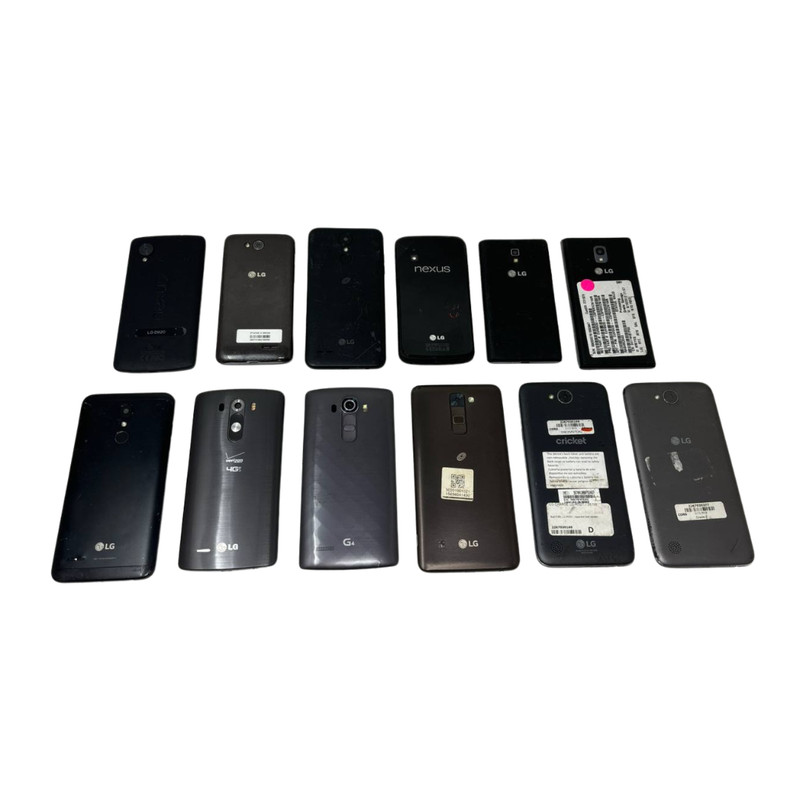 12 Lot LG Smartphone M327 VS930 Nexus D820 E960 L70 Rebel 4 G3 G4 L7 Wholesale gallery