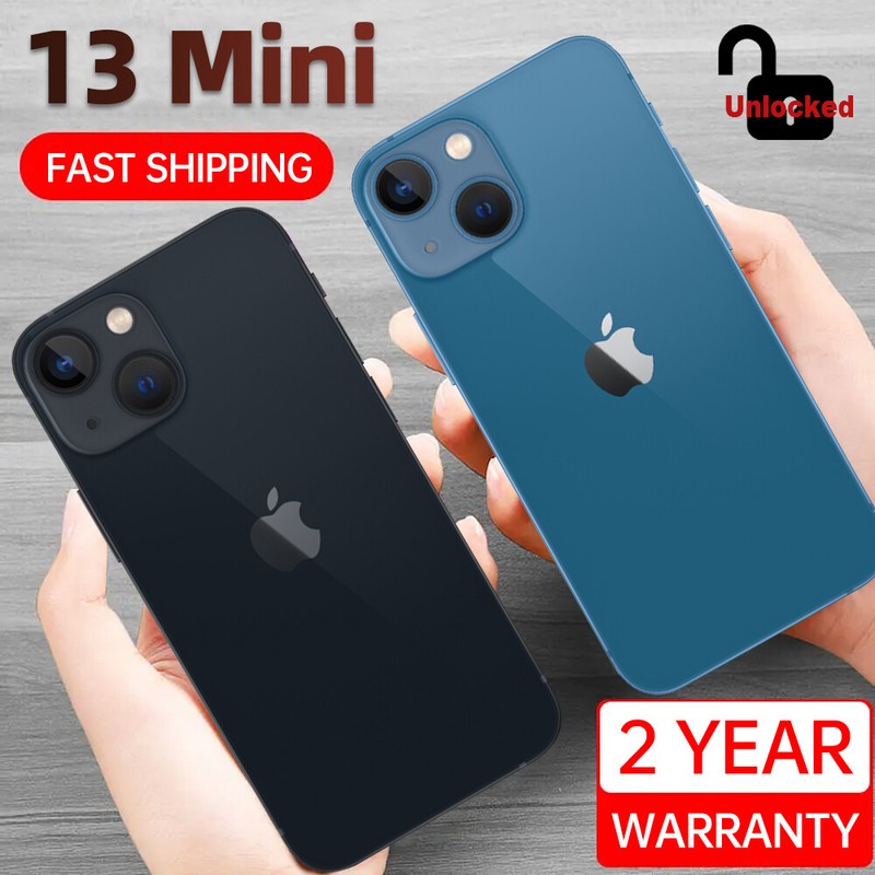 New Apple Iphone 13 Mini 128GB 256GB A2626 Factory Unlocked GSM CDMA Smartphones gallery