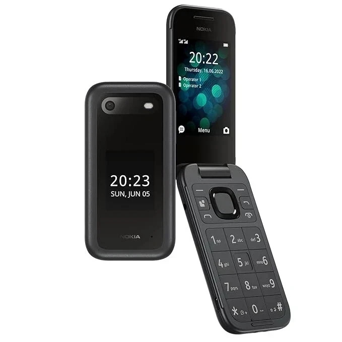 Original Nokia 2660 Flip 4G Dual-SIM FM S30+ Unlocked GSM Flip 2.8“ Mobile Phone