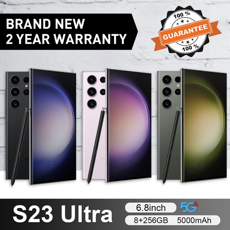 😍【NEW SEALED 】SAMSUNG GALAXY S23 ULTRA 5G FACTORY UNLOCKED S918U1 1T/512GB/256G