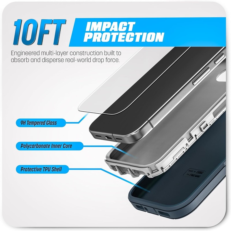 Samsung Galaxy S26 Ultra Case with Belt Clip Holster Heavy Duty Protective Case gallery