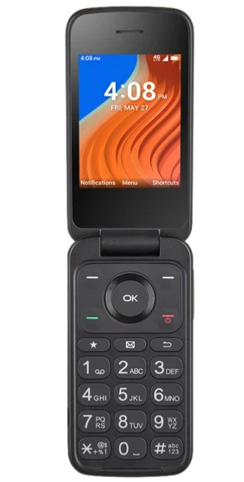 TCL Flip 2 8GB 4G LTE Flip Phone T408DL – (Tracfone Only)