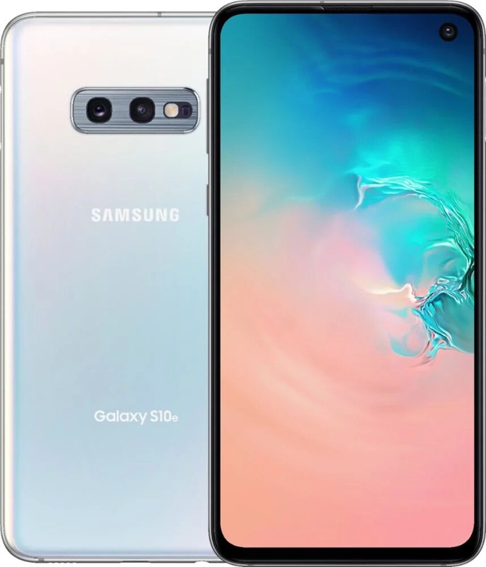 Samsung Galaxy S10e SM-G970U1 Unlocked 128GB Prism White C