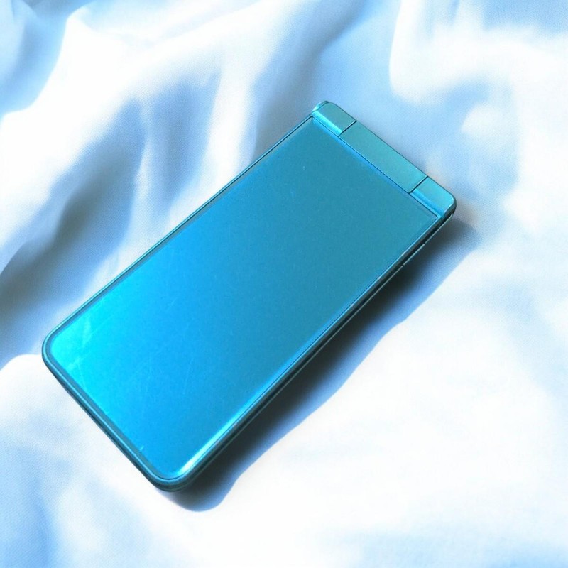 [Excellent] SHARP AQUOS Keitai 2 601SH 602SH Light Green Flip Unlocked SIM Free