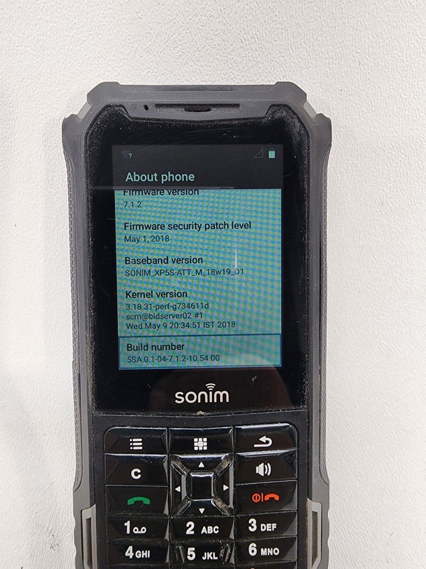 Sonim XP5800 4G LTE Black Rugged Phone 16GB - AT&T gallery