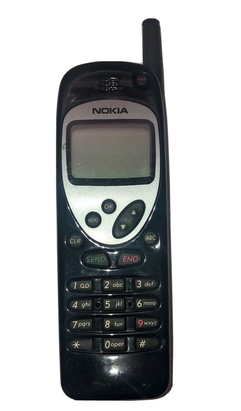 UNTESTED NOKIA NAH-3SA CDMA VINTAGE BIG FAT CELL PHONE COLLECTION CELLULAR