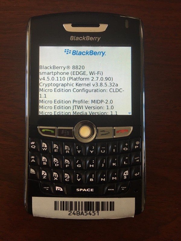 #D4 Lot of 10 Blackberry World 8820 AT&T GSM QuadBand UNLOCKED ~NO ACCESSORIES~ gallery