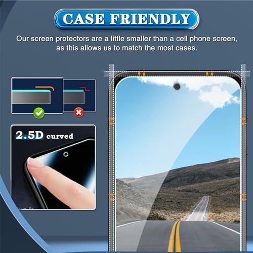 3+3 Pack Screen Protector & Camera Lens Protector for Samsung Galaxy A54 5G Temp gallery