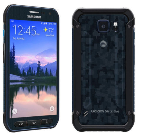 Android Samsung Galaxy S6 Active G890A Octa Core Cellphone 3GB+32GB Moderate B+