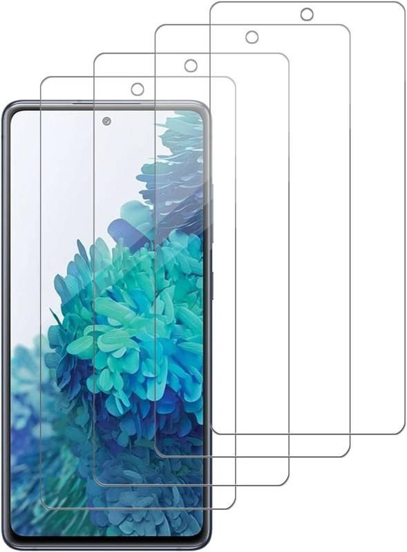 4 Pack Tempered Glass Screen Protector for Samsung Galaxy S20 FE 5G 9H Hardness