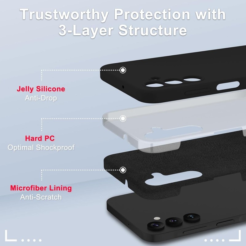 For Samsung Galaxy A16-5G Case with 1 x Screen Protector & Shockproof Slim Cover gallery