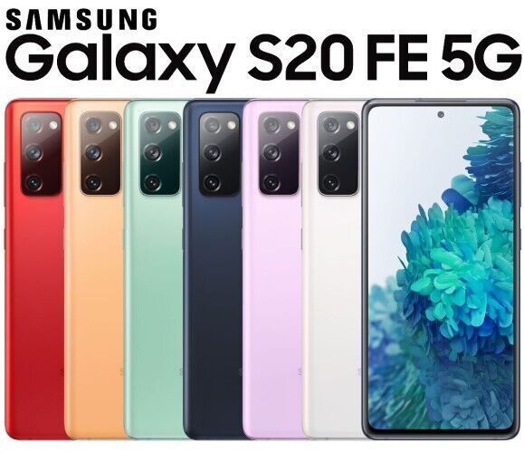 Samsung Galaxy S20 FE 5G SM-G781U1 128GB 6GB RAM Dual Sim FACTORY UNLOCKED A+ US