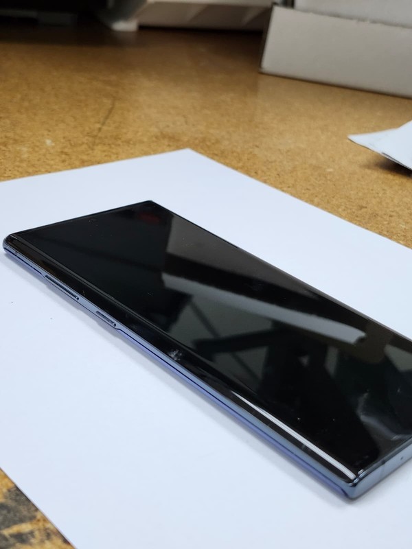 DEFECTIVE - Samsung Galaxy Note 10+ - 256GB - Aura Blue - Unlocked - 12854 gallery