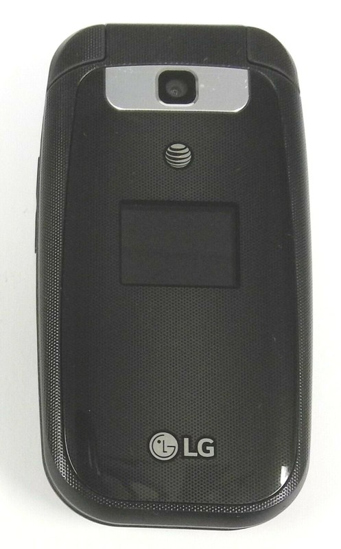LG True B470 / B 470 – Black and Gray ( AT&T ) Cellular Flip Phone