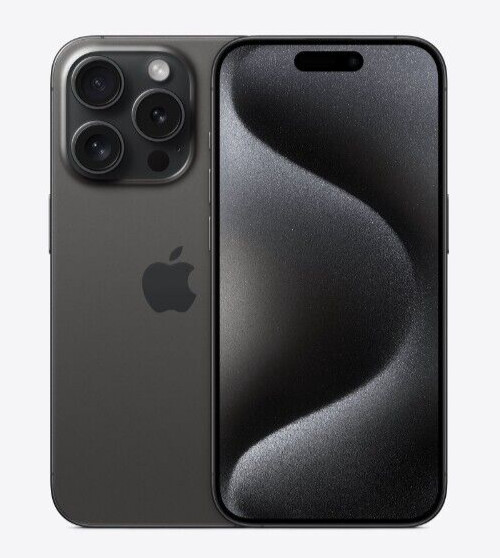 Apple iPhone 15 Pro – 256GB – Unlocked – Black Titanium – Good