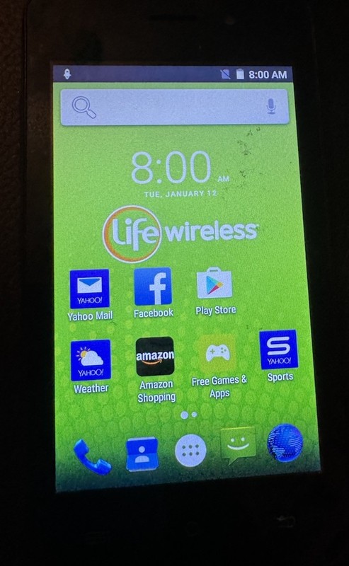Fusion X422a (Unknown) Smartphone Very Good Used 4GB Fast Ship