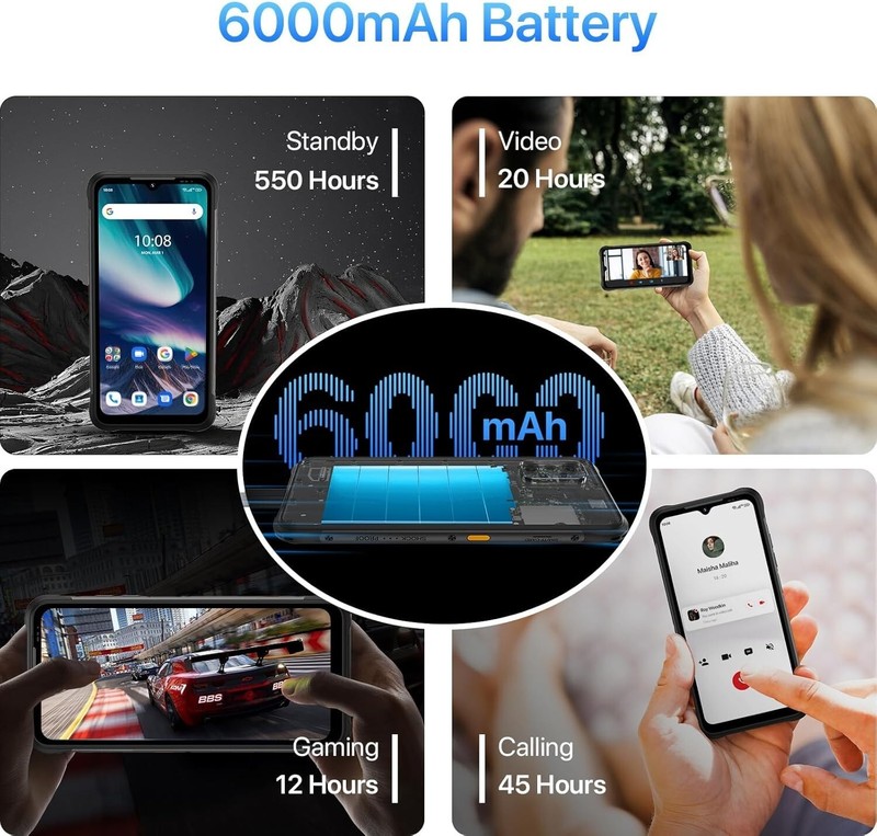 UMIDIGI BISON X20 6GB+128GB Rugged Android 13 NFC Unlocked Smartphone gallery