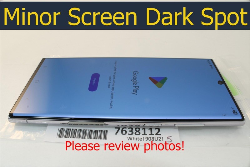 Samsung Galaxy S22 Ultra 5G 256GB White – Unlocked AT&T T-Mobile Verizon 7638112