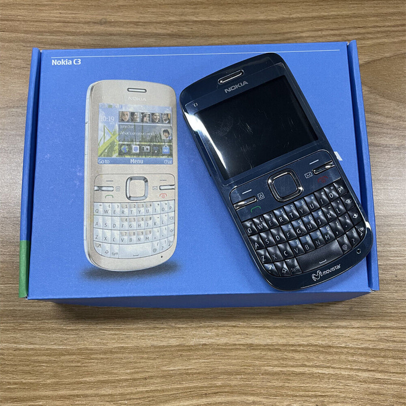 Original Nokia C Series C3-00 Bluetooth FM JAVA 2MP Unlocked WIFI Mobile Phone gallery