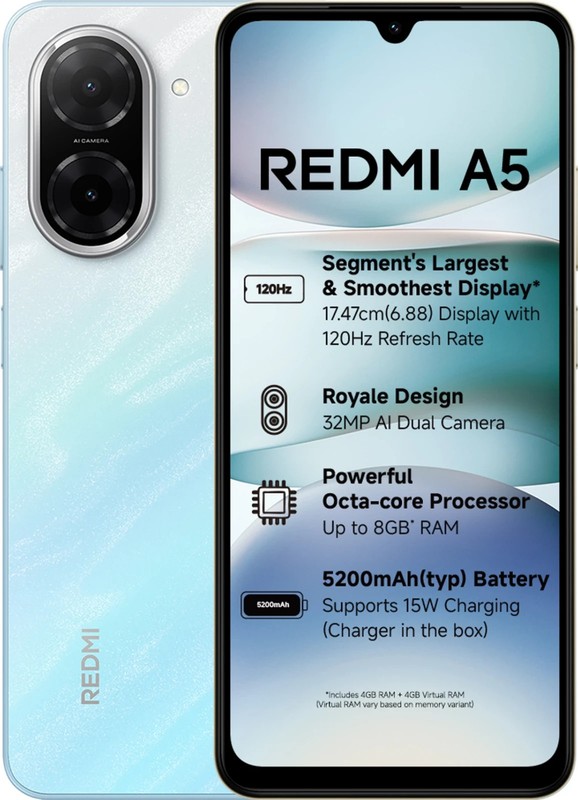Redmi A5 Pondicherry Blue 3 64GB