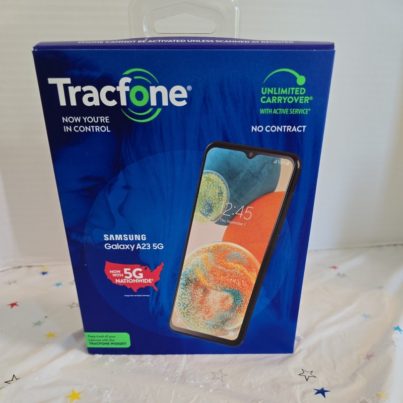 Samsung Galaxy A23 5G 64GB S236DL TracFone Prepaid Only Smartphone – NEW