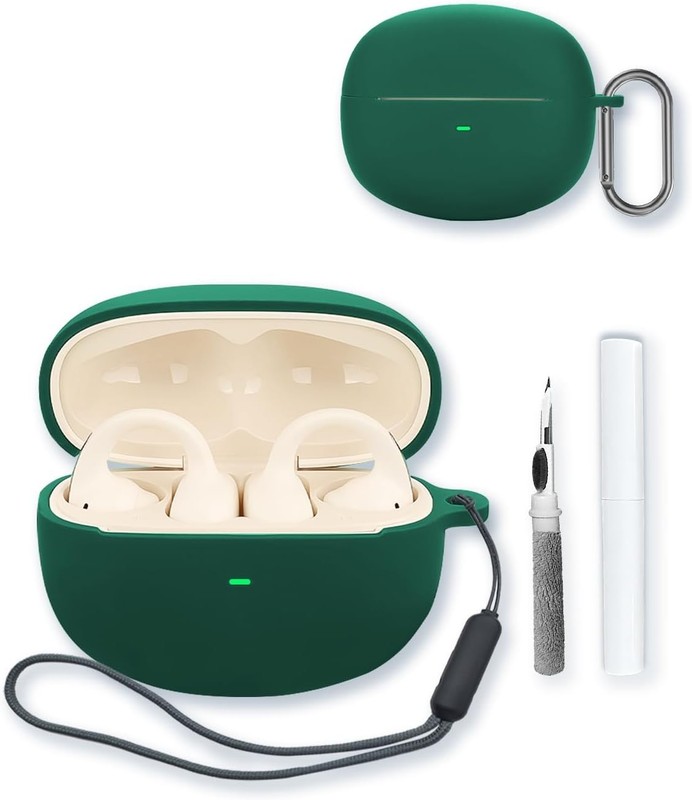 Case for Baseus Bowie MC1 Open Ear Clip-On Earbuds, Soft Protective Silicone Cov