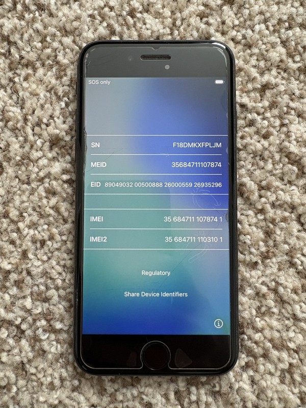 Apple iPhone SE 2020 64GB Black Unlocked SIM and eSIM Good Condition gallery