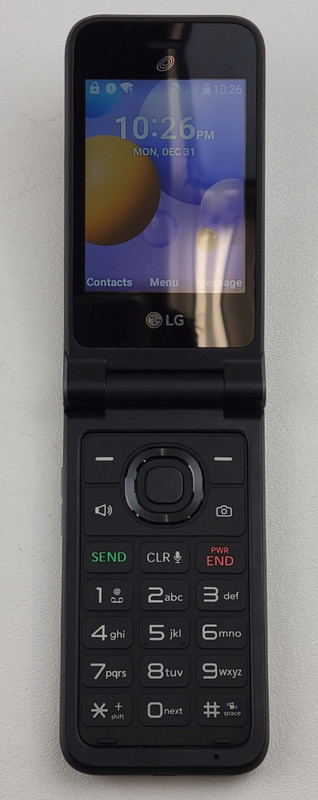 LG Classic Flip (L125DL) 8GB – Gray (TracFone) Flip Phone – Clean IMEI – H3830