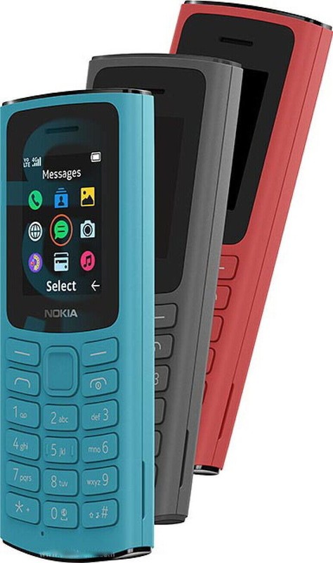 Nokia 105 4G (2021) Dual SIM 1.8&Prime; Cellphone 48MB 128MB RAM FM Radio Keyboard