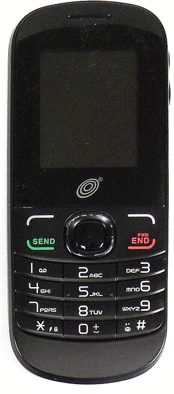Alcatel OneTouch A205G – Black ( TracFone ) Cellular OT Candybar Phone