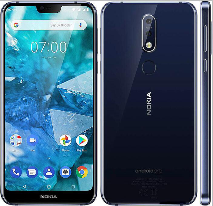 Original Nokia 7.1 Dual SIM 4G LTE 4GB RAM 64GB ROM 12MP Android Phone