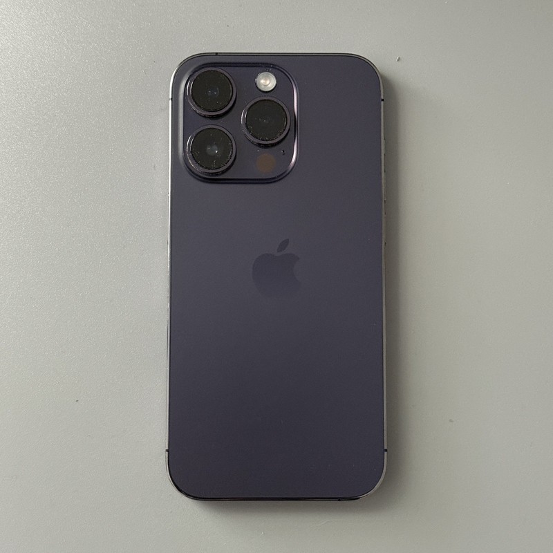 Apple iPhone 14 Pro 512GB Deep Purple Unlocked 75% Battery A2650 gallery