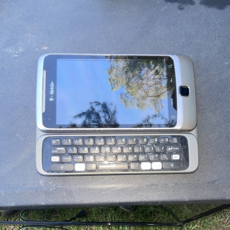 HTC T-Mobile Slider Smartphone Gray Slide-Out QWERTY Keyboard gallery