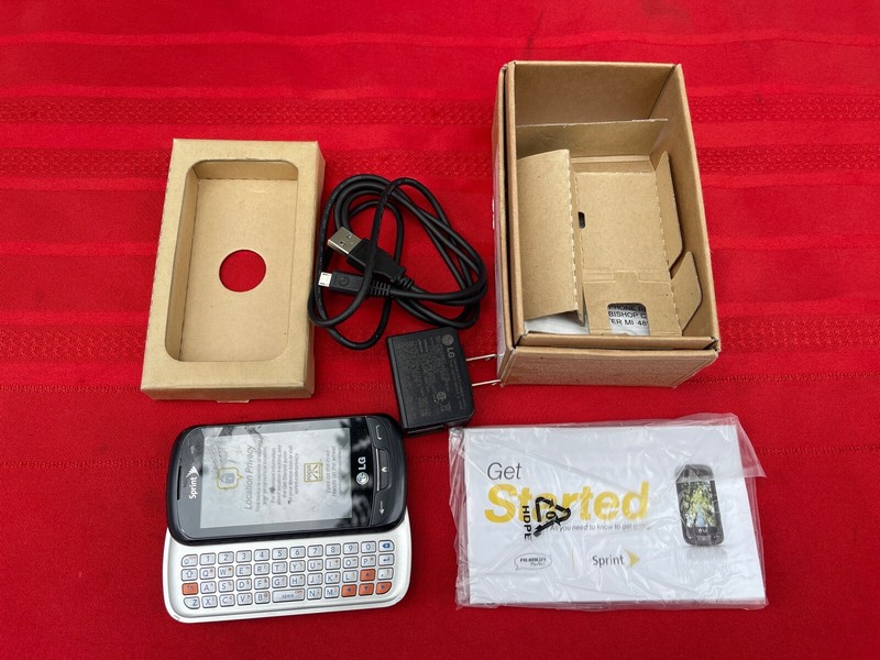 LG Rumor Reflex LN272 – Titan Gray (Sprint) Cellular Phone