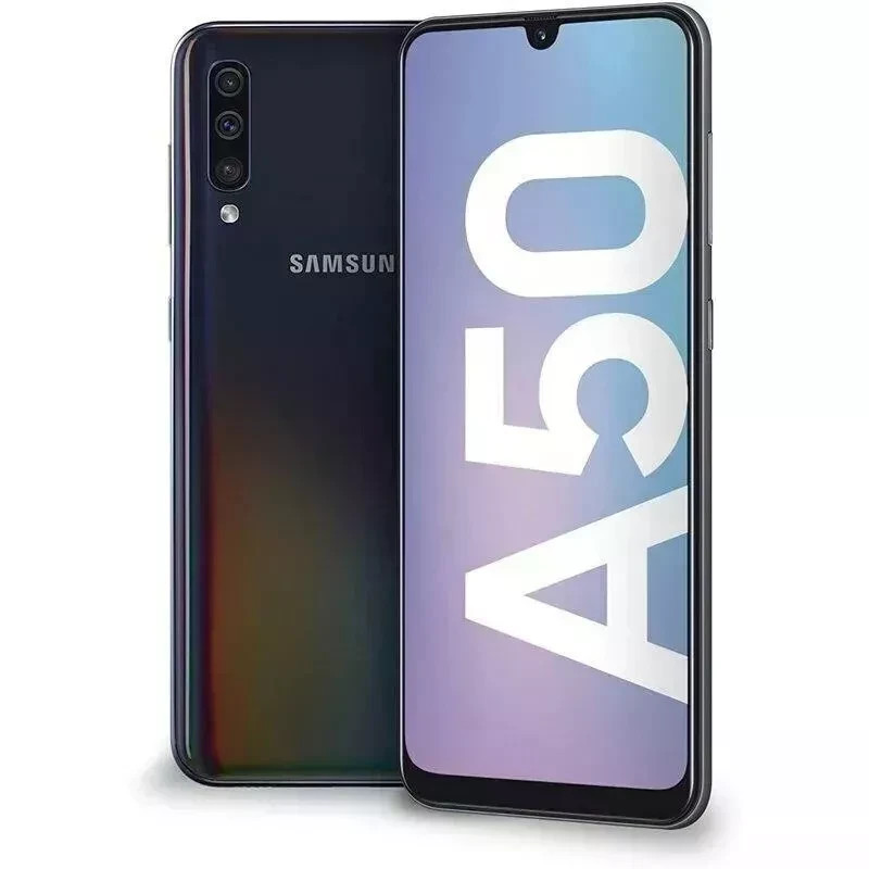 New Samsung Galaxy A50 SM-A505U 64GB Single Sim Unlocked Black Smartphone gallery