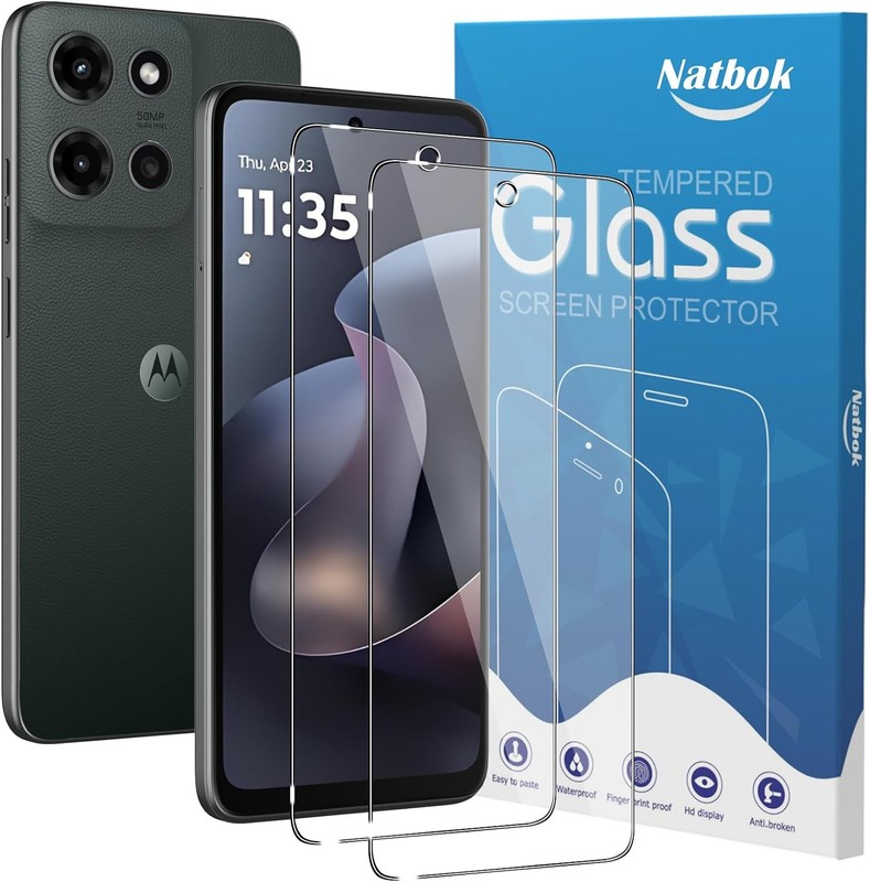 2PCS Screen Protector for Moto G 2026/2025/Moto G Play 2026 Full Coverage 9H Gla