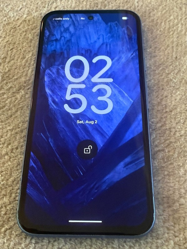 GOOGLE Pixel 8a Bay Blue Cell Phone 128gb T-Mobile
