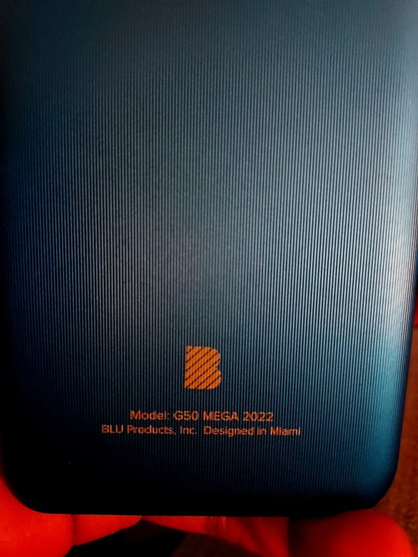 BLU G50 MEGA 2022